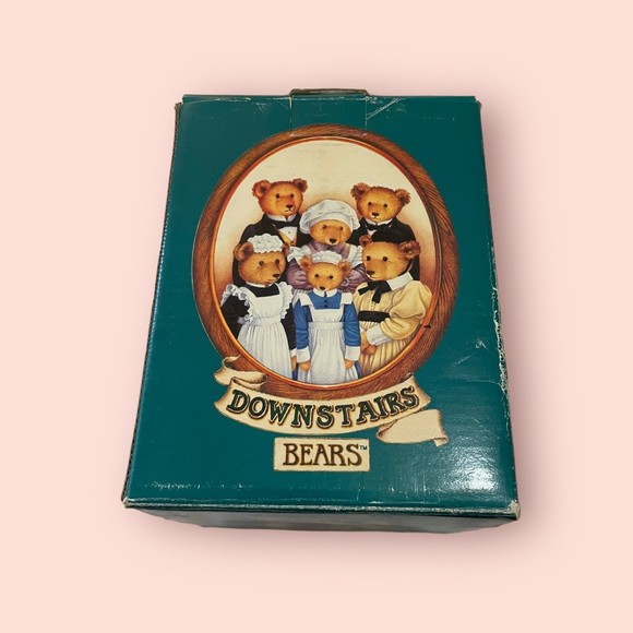 Department 56 The Upstairs Downstairs Bears Barker the Butler - Picture 2 of 5